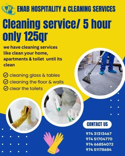 Enabhospitality & cleaning servic