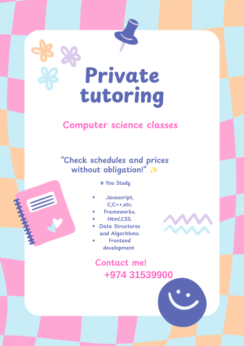 Computer Science Tuition with 3-Y