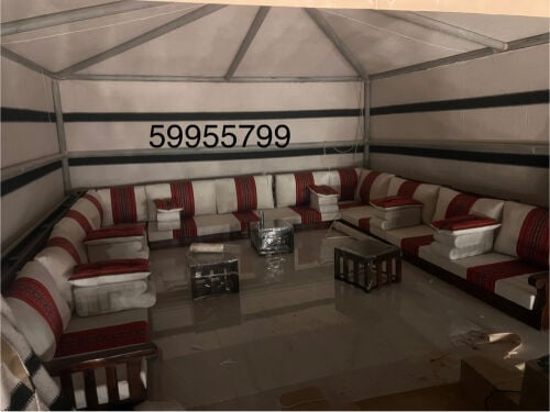 خيمة مشاركة السرير