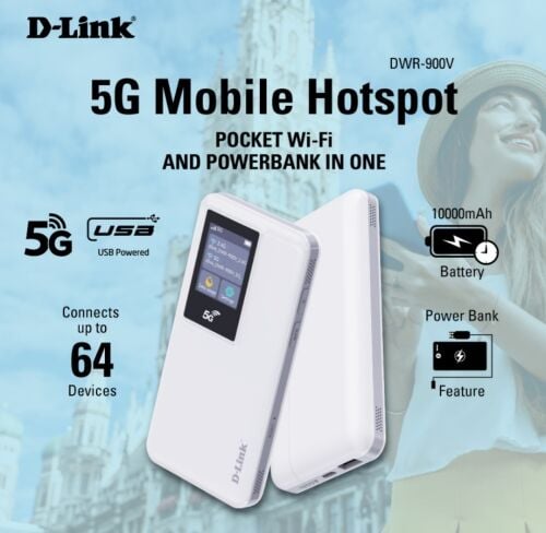 D-link mifi board band 10,000mah