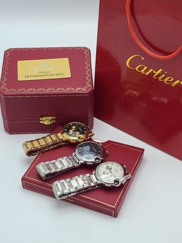 ساعات كارتير مع لبوكس لفخم ولتغلي