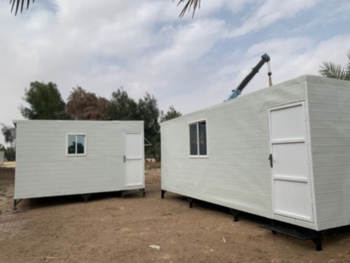 Caravan, Toilet, Cabin And Store