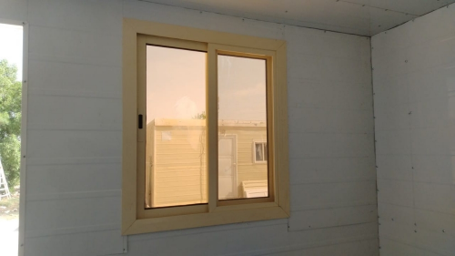 Caravan, Toilet, Cabin And Store