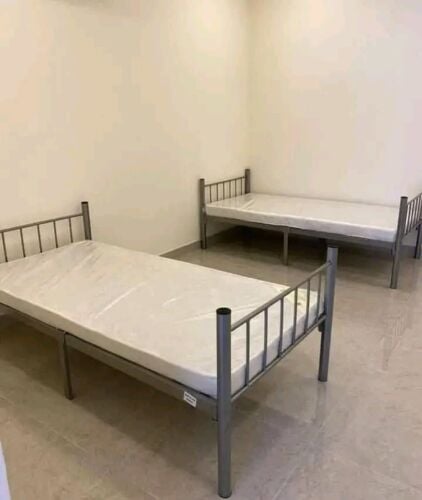 new steel single or double bed