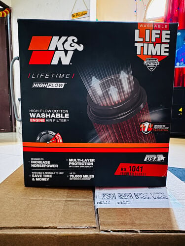 K&N air filter for sale
