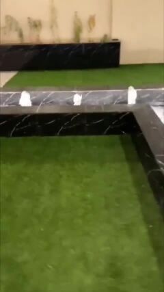 عمل النوافير والشلالات