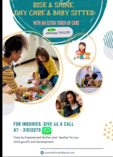 rise and shine baby day care