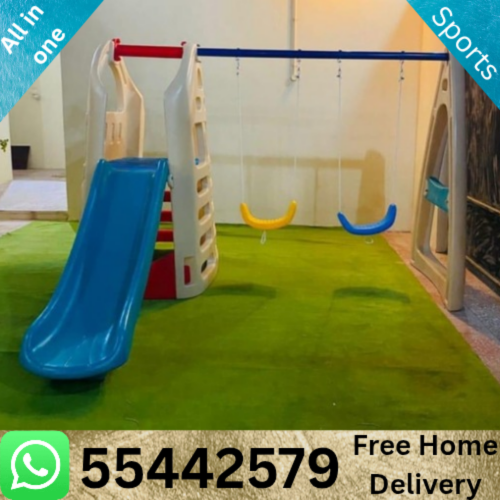 أرجوحة طفل وانزلاق