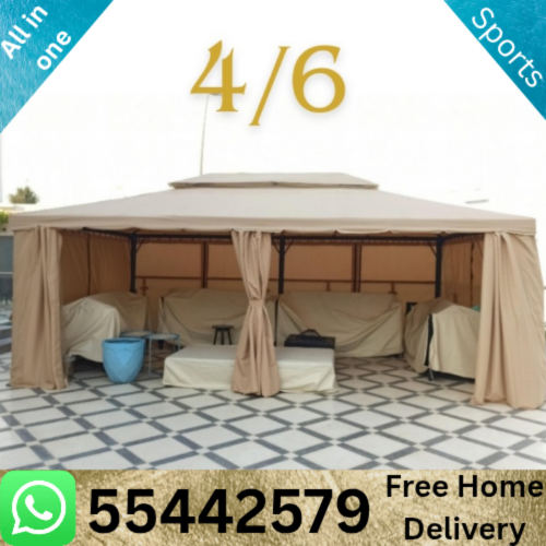 خيمة جديدة 4/6 متر