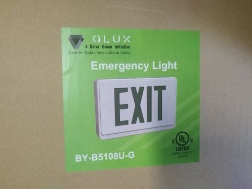 Emergency Exit Light qcd approved