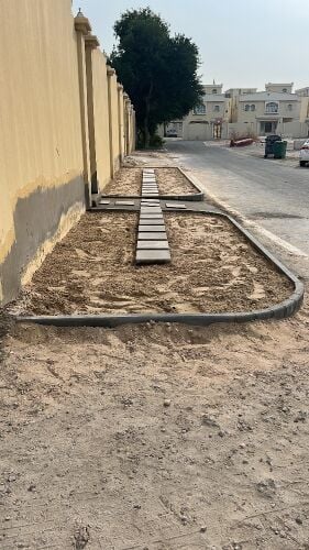 عمل احواض بي الكربستون