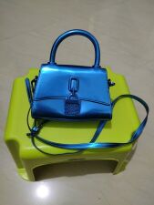 ALDO METALLIC SHOULDER/BODY BAG