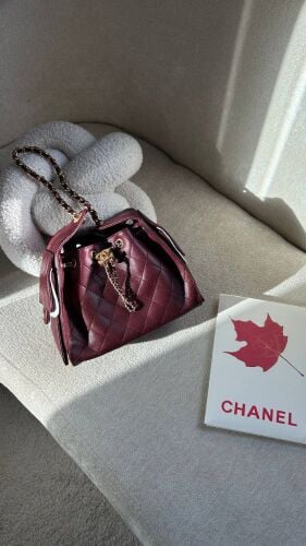 Coco 25 Small Handbag Burgundy