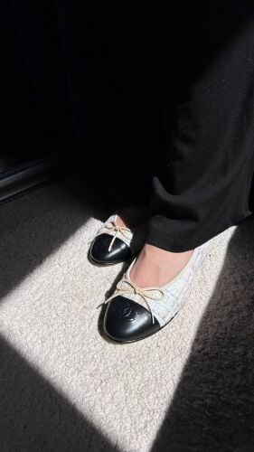 Coco Tweed Ballet Flats