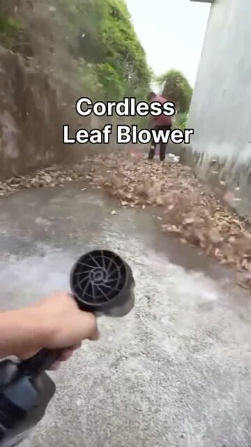 مضخة هواء منفاخ أوراق بدون سلك