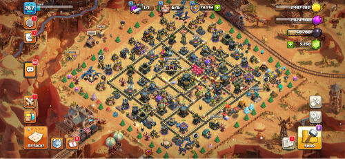 TH 17 almost max account 