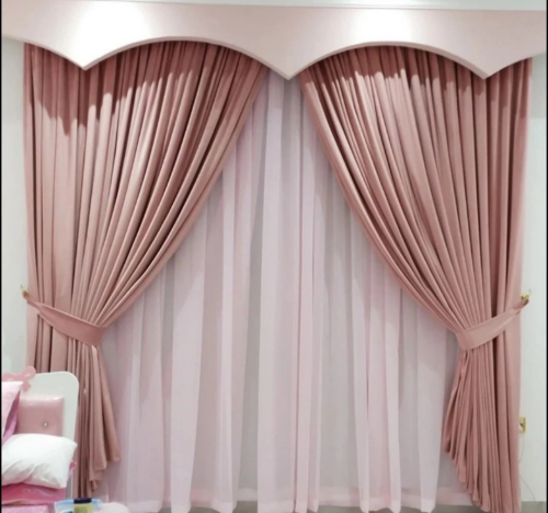 Curtains making and fixing