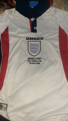 England 1998 World cup jersey