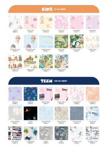 ورق جدران غرفة الطفل