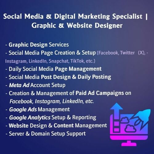 Freelance Graphic - Website desig