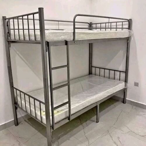 steel single or double bunk bed