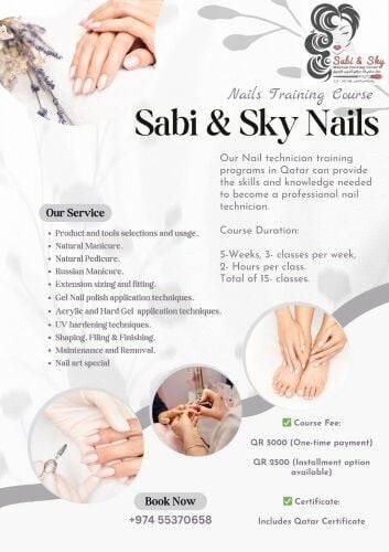 Nails courses for Girls.