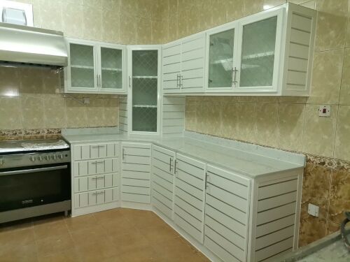 تفصيل مطابخ المنيوم تفصيل أبواب و