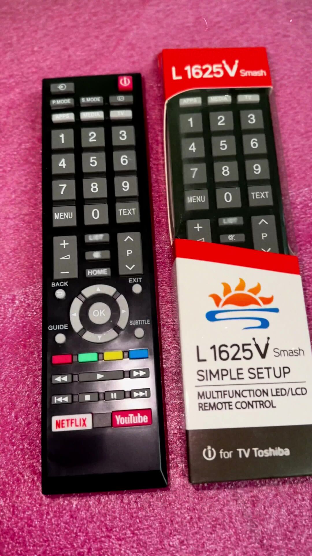 TOSHIBA  SMART TV REMOTE ,