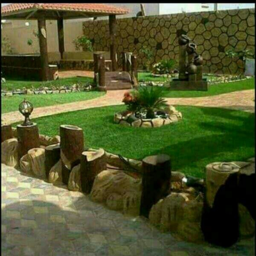 نقوم بتنسيق الحديق