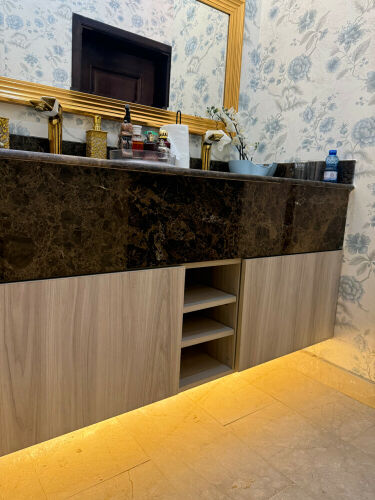 MODERN BASIN CUPBOARD DESIGN 