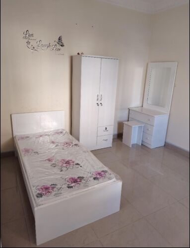 new wooden single bedroom set