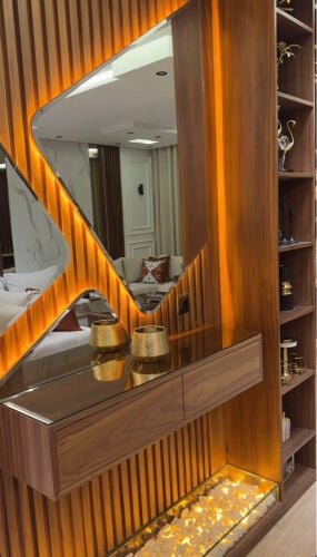 decorative wall table