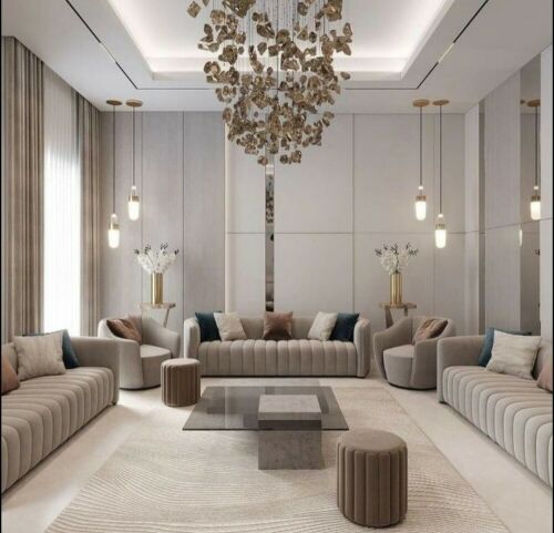 New sofa curtains wallpaper