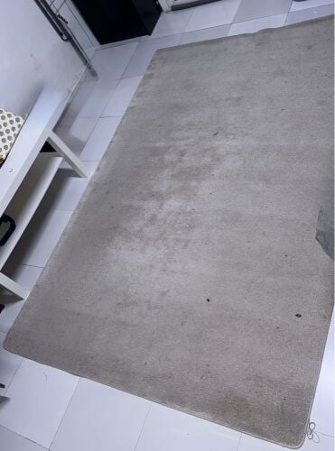 Fluffy off white beige Carpet