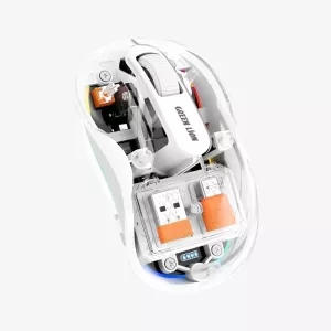 ماوس لاسلكي شفاف متعدد الاتصال