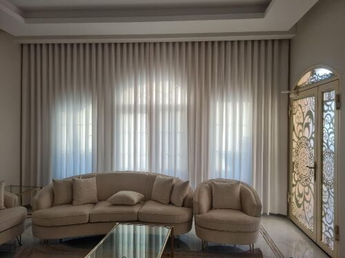 We make new sofa, Majlis, Curtain