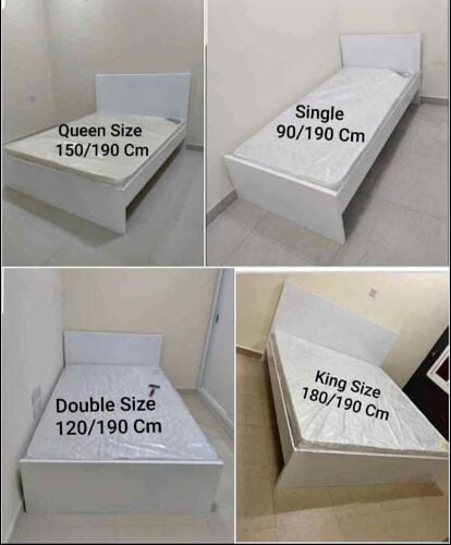 new wooden single bed available