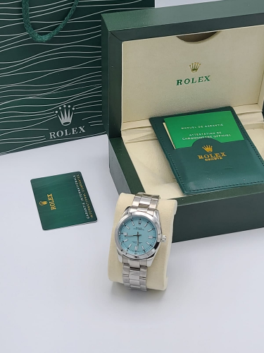 Rolex metal colourful dial