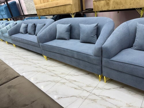  طقم كنب جديد جاهز للبيع