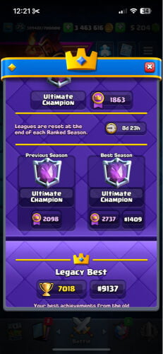 ClashRoyale negotiable and urgent