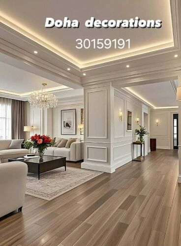 تشطيبات داخلية جبس وصبغ