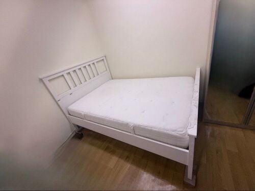 IKEA Double bed with mattress