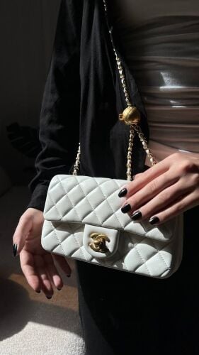 Coco Mini Rectangular LambSkin
23