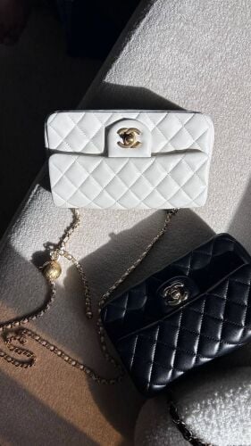 Coco Mini Rectangular LambSkin
23