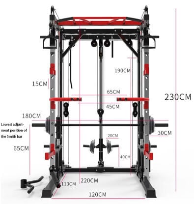 multi smith machine 