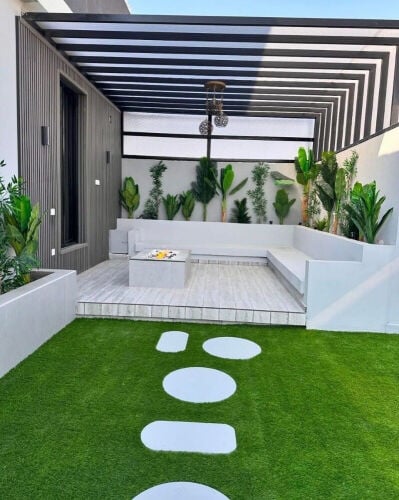 تصميم وتنفيذ ورزراعه الحدائق 