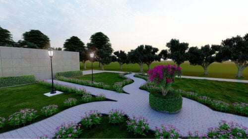 تنسيق وزراعه الحدائق 