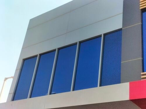 Glass and aluminum work