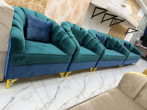  طقم كنب جديد جاهز للبيع