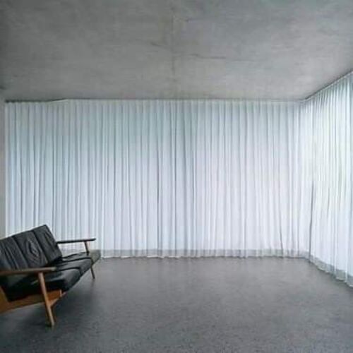 ستائر نوافذ مموجة